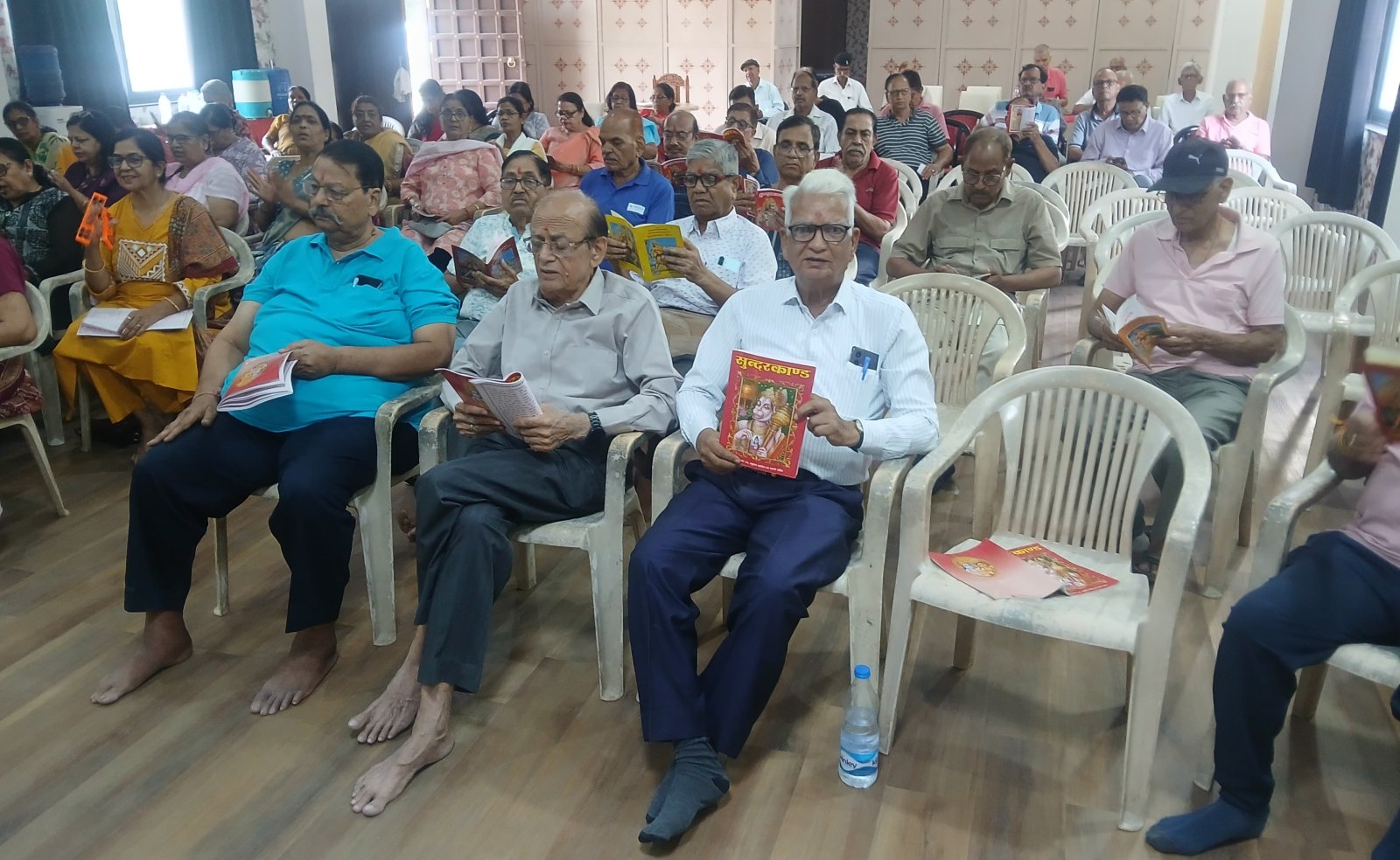 मुस्कान क्लब में संगीतमय सुंदर कांड पाठ आयोजित