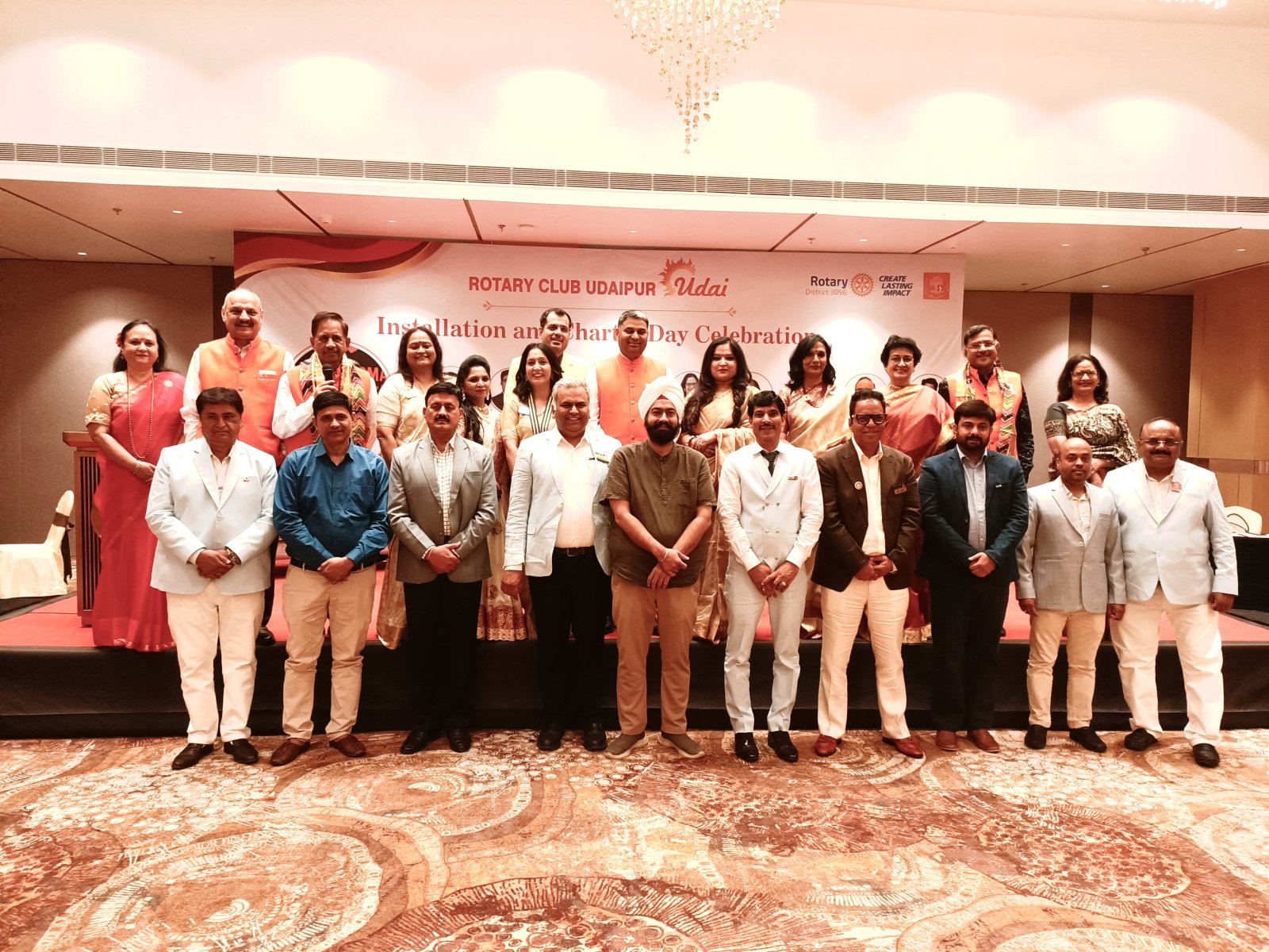 सेवा से समाज में खुशियां बिखेरे-रोटरी प्रांतपाल अरुण बगड़िया