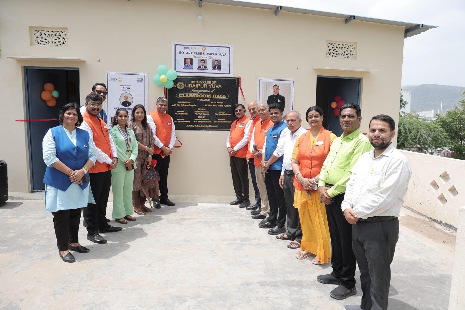 प्रांतपाल अरुण बगड़िया द्वारा रोटरी क्लब उदयपुर युवा का शपथ ग्रहण सम्पन्न