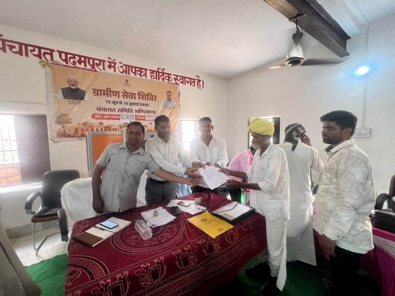 पदमपुरा शिविर पशुपालक श्रीमती धापू, जमना एवं समदा के लिए रहा लाभदायी,