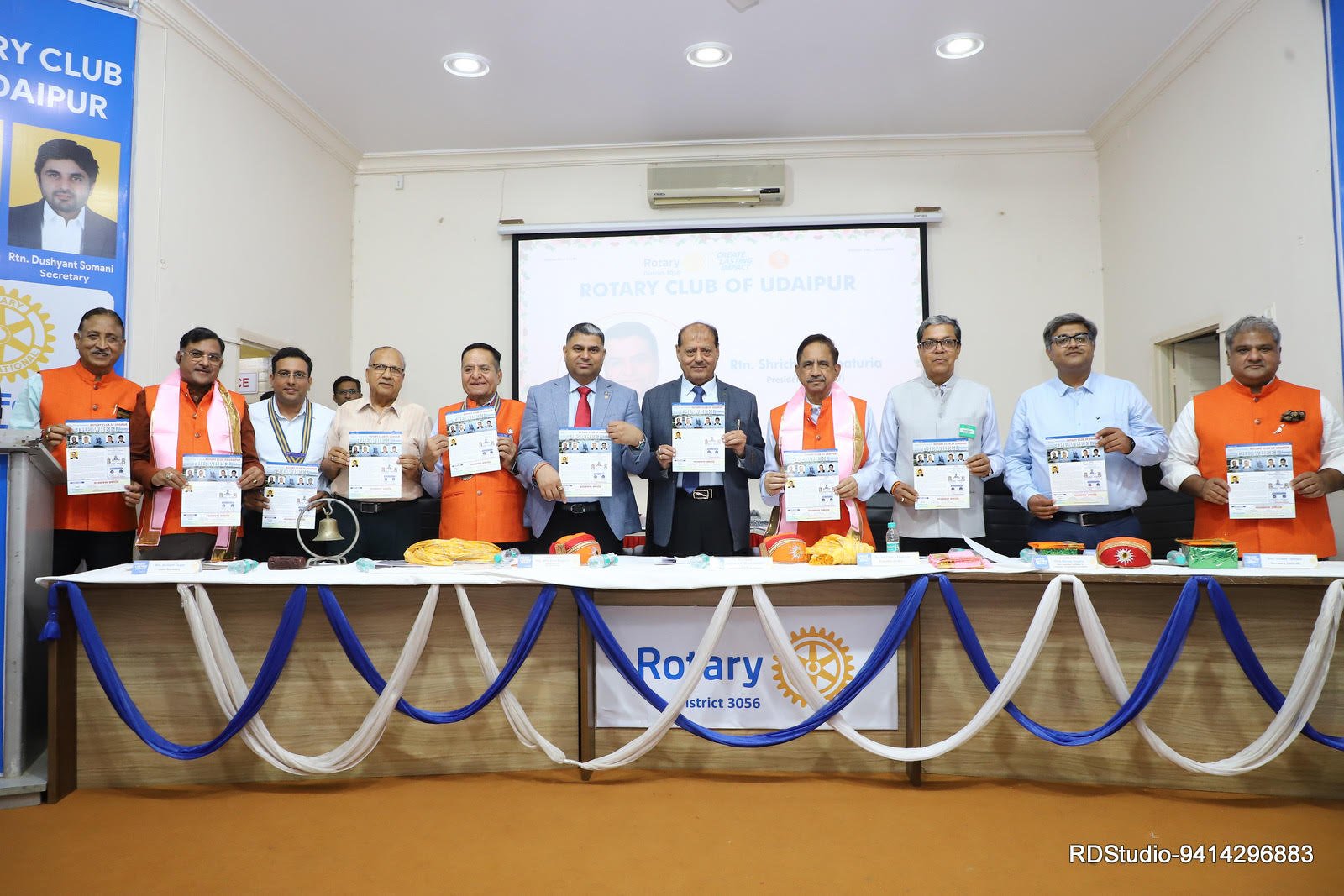 ###Rotary Club of Udaipur installs new team, plans $30,000 grant for community projects