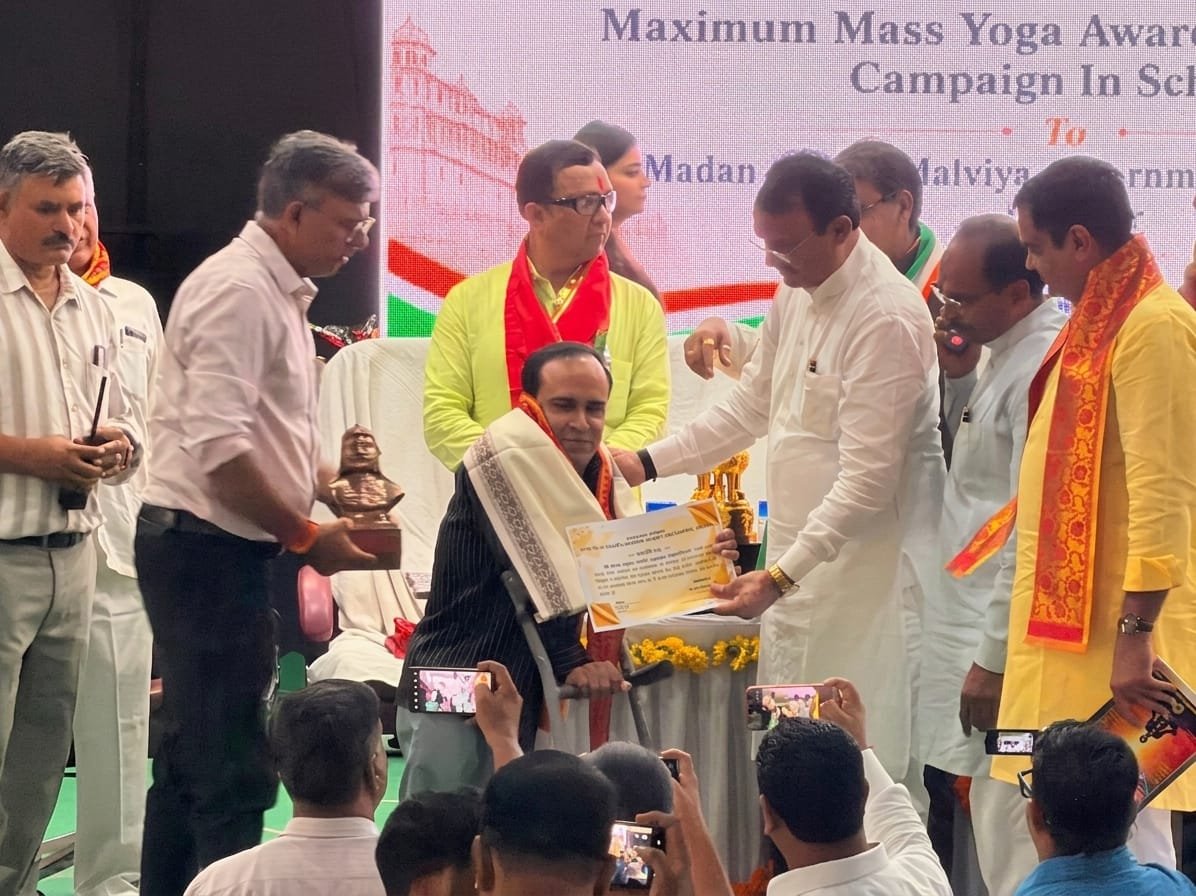 Sanjay Kumar Paneri Receives Distinguished Honour