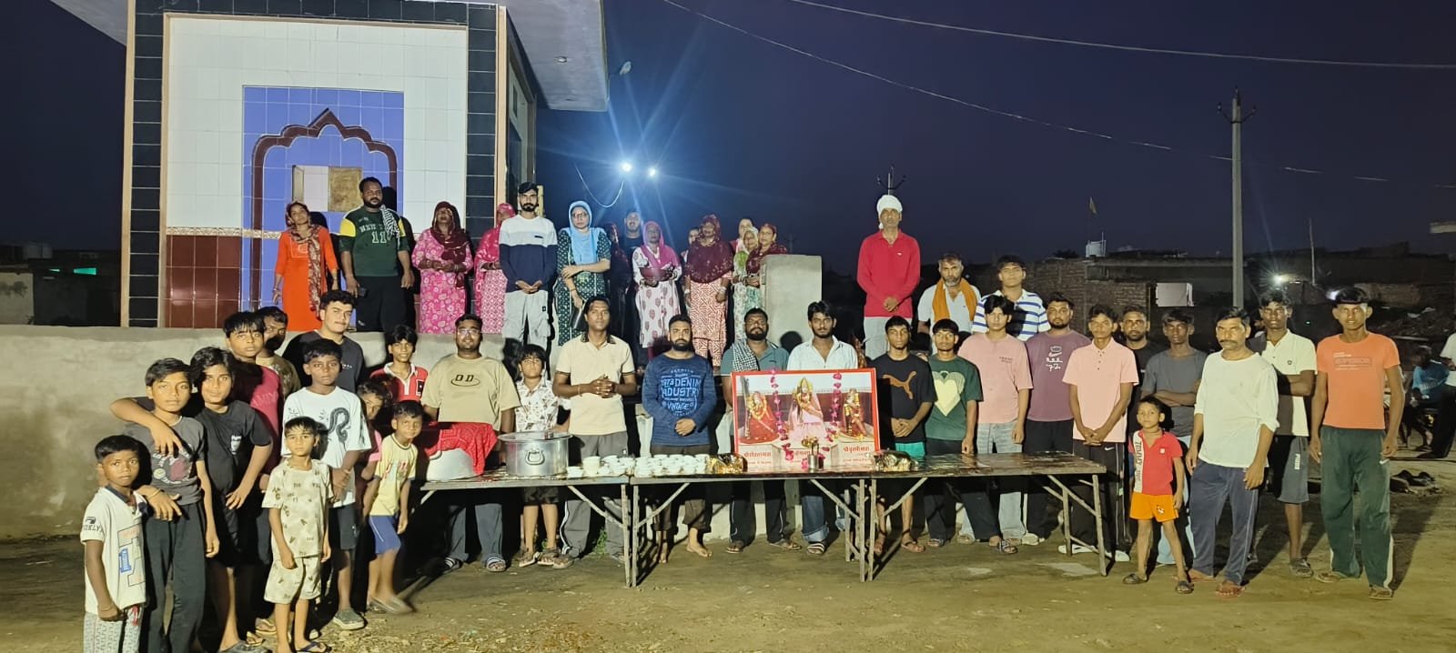 महामाई माता धूतणी पाथरी वाली की महाआरती में उमड़े श्रद्धालू