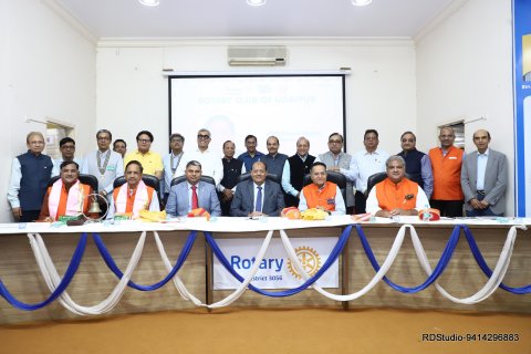 रोटरी क्लब उदयपुर का 69 वा पदस्थापना समारोह आयोजित