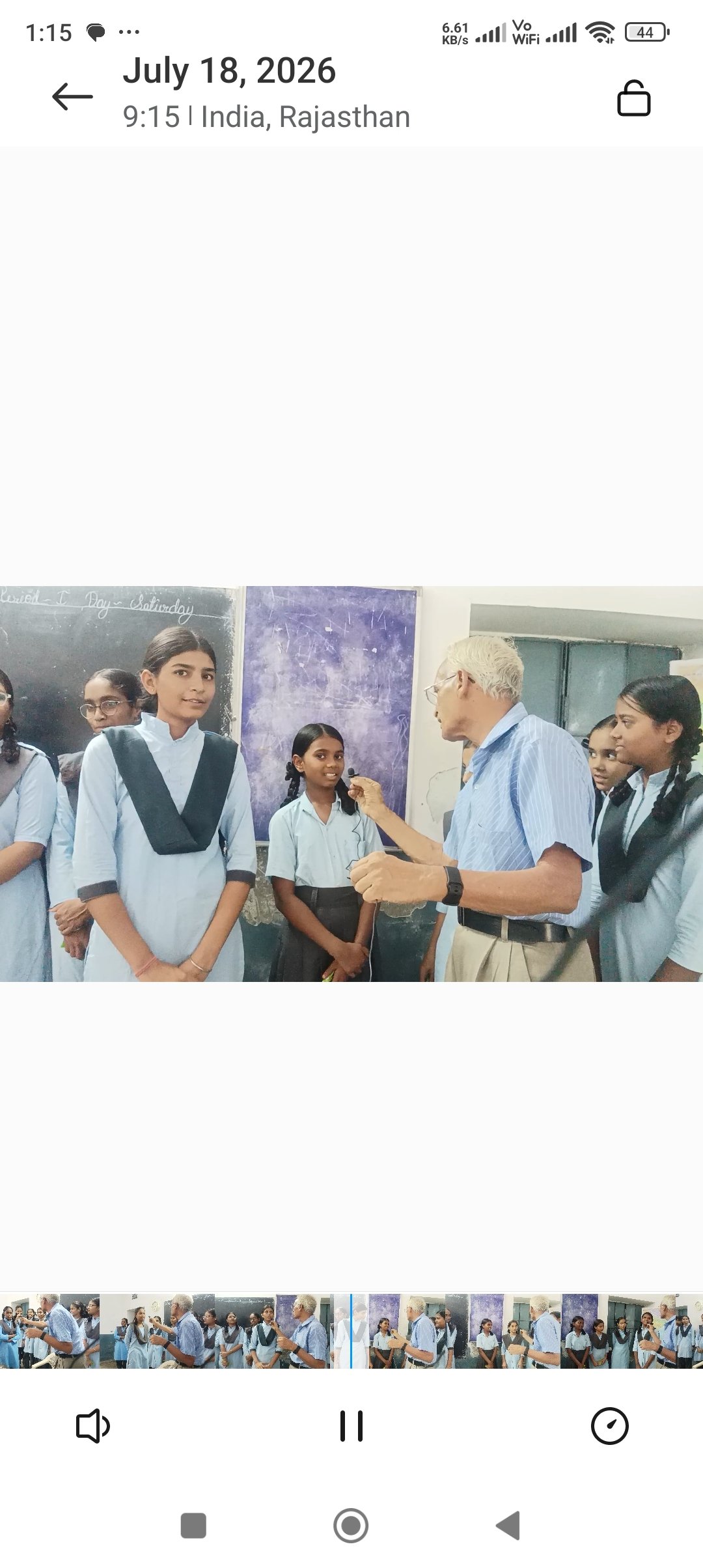 जल संरक्षण की अग्रदूत बनीं छात्राएँ, राजकीय बालिका विद्यालय आयड़ में बनाए गए "जल मॉनिटर"
