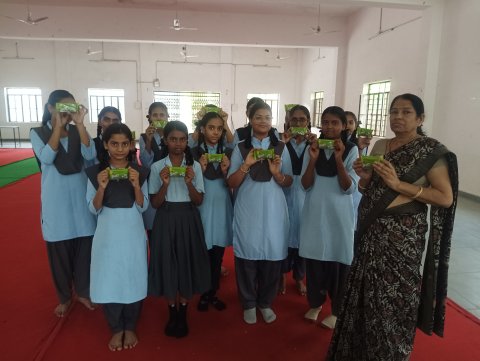 जल संरक्षण की अग्रदूत बनीं छात्राएँ, राजकीय बालिका विद्यालय आयड़ में बनाए गए "जल मॉनिटर"
