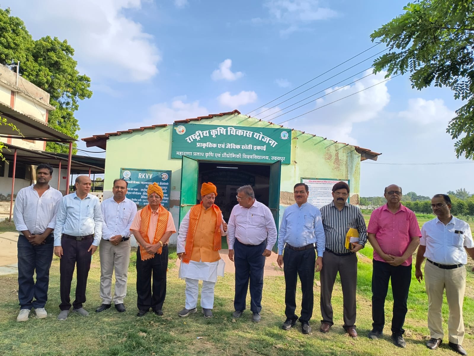 Bihar Agriculture Minister Vijay Kumar Sinha visits MPUAT, stresses natural farming and agricultural innovation