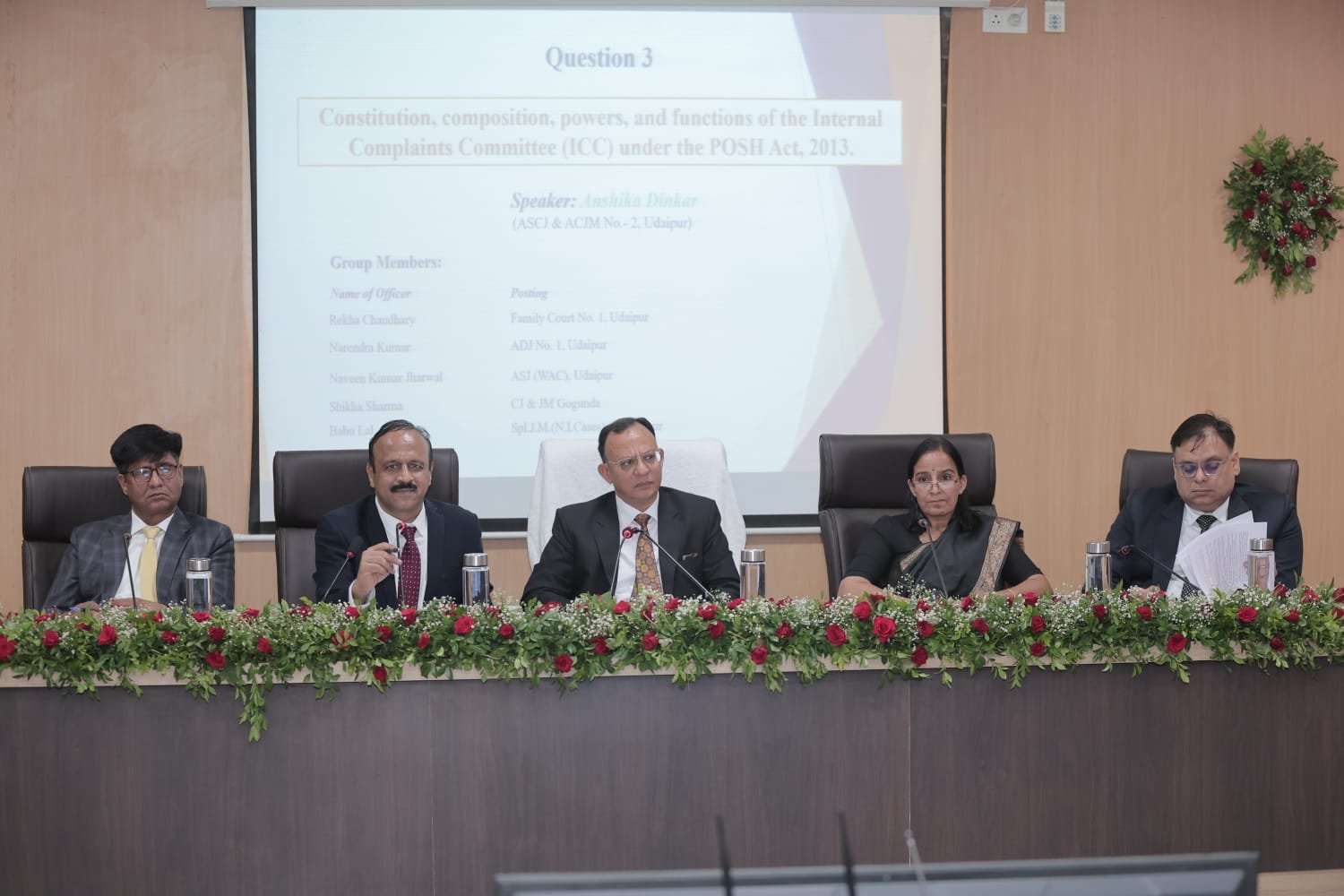 Quarterly Workshop for Judicial Officers Held in Udaipur