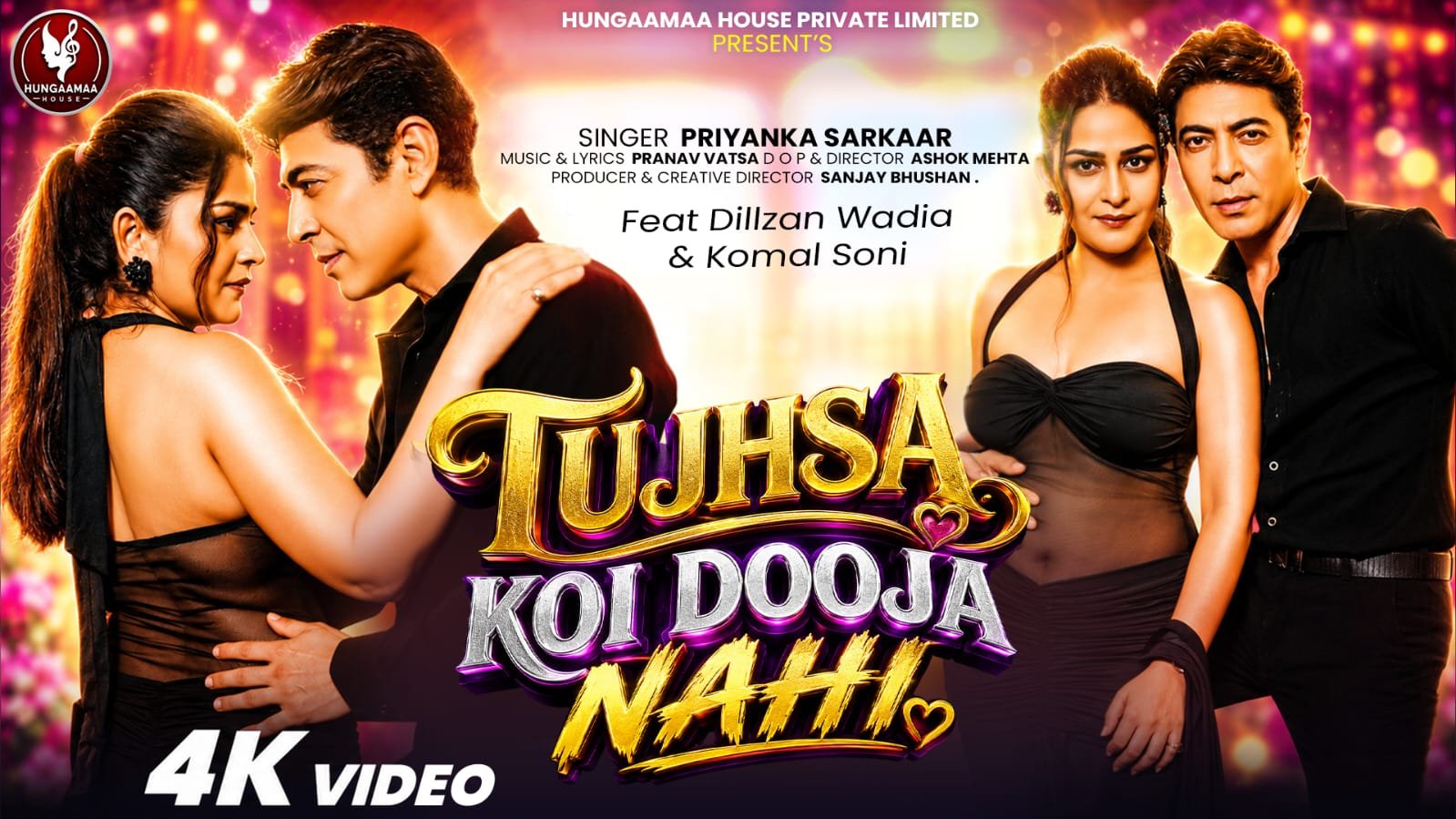 "Tujhsa Koi Duja Nahi" Wins Hearts with Its Release; Priyanka Sarkar's Soulful Voice Impresses Listeners