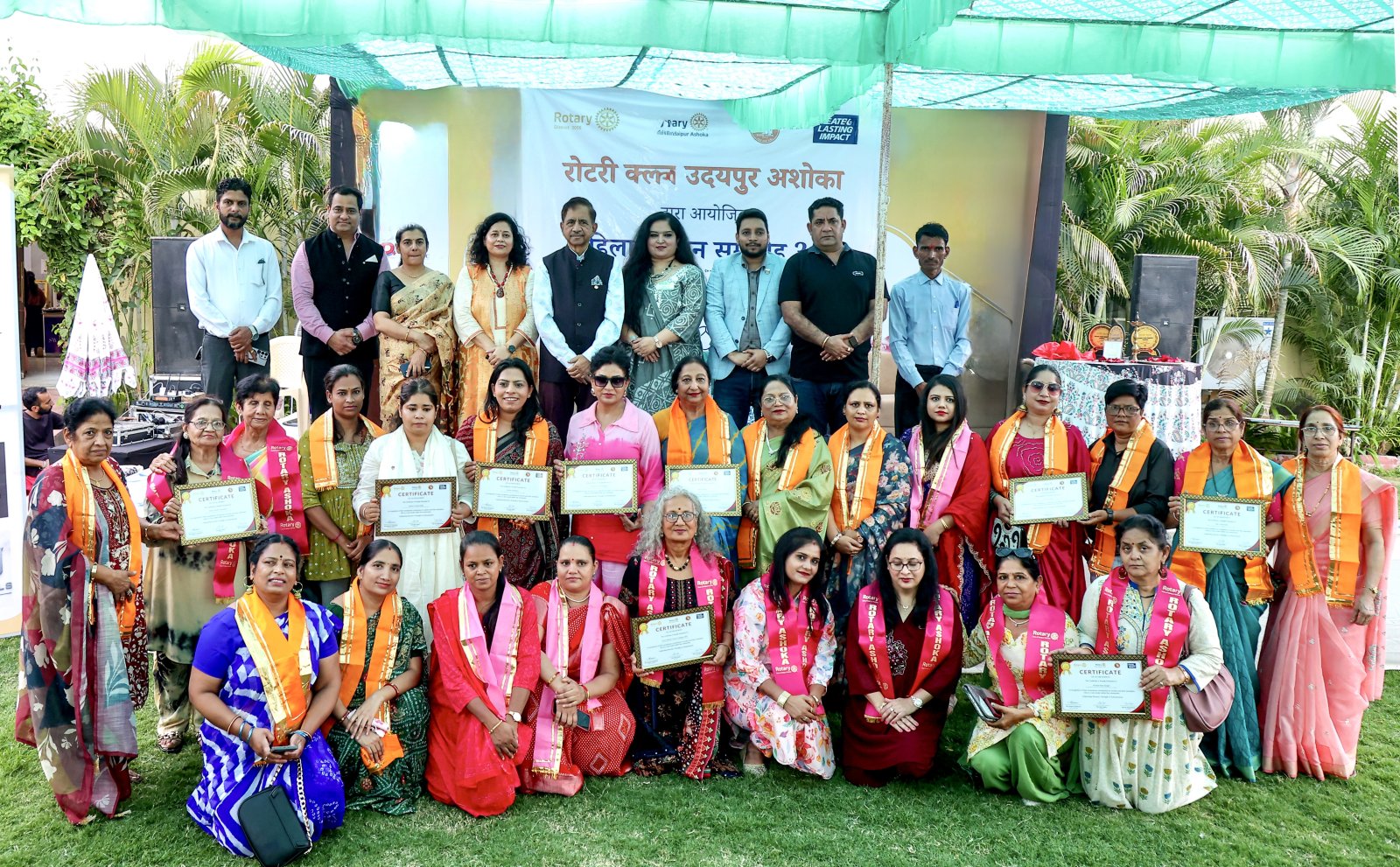 रोटरी क्लब अशोका द्वारा “महिला सम्मान समारोह 3.0” का भव्य आयोजन, विभिन्न महिला संगठनों का हुआ सम्मान