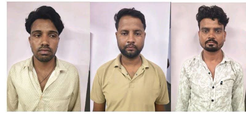 सीआई चेतन शर्मा का नशा तस्करों पर शिकंजा, स्मैक की बड़ी खेप के साथ तीन आरोपी दबोचे
