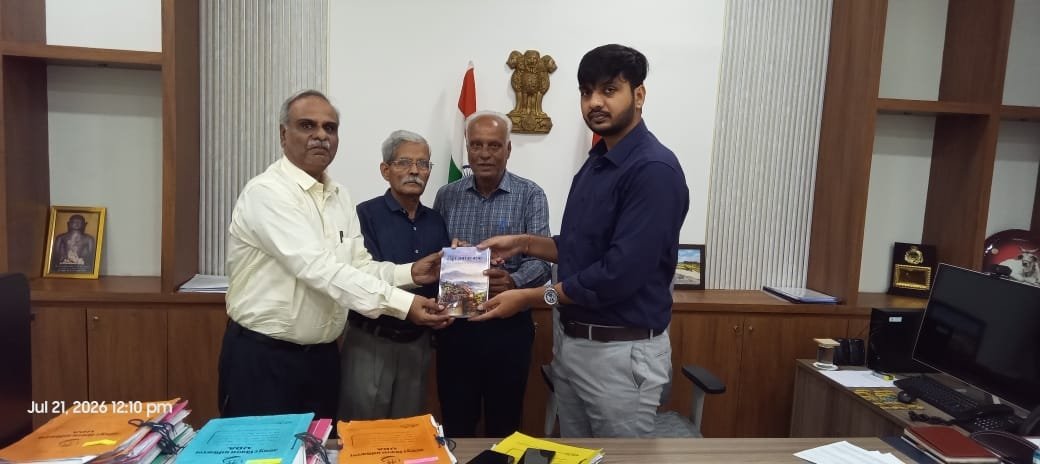 पुष्पांजलि कार्यक्रम हेतु निर्माणाधीन बड़वा चौराह को सुव्यवस्थित करने का अनुरोध