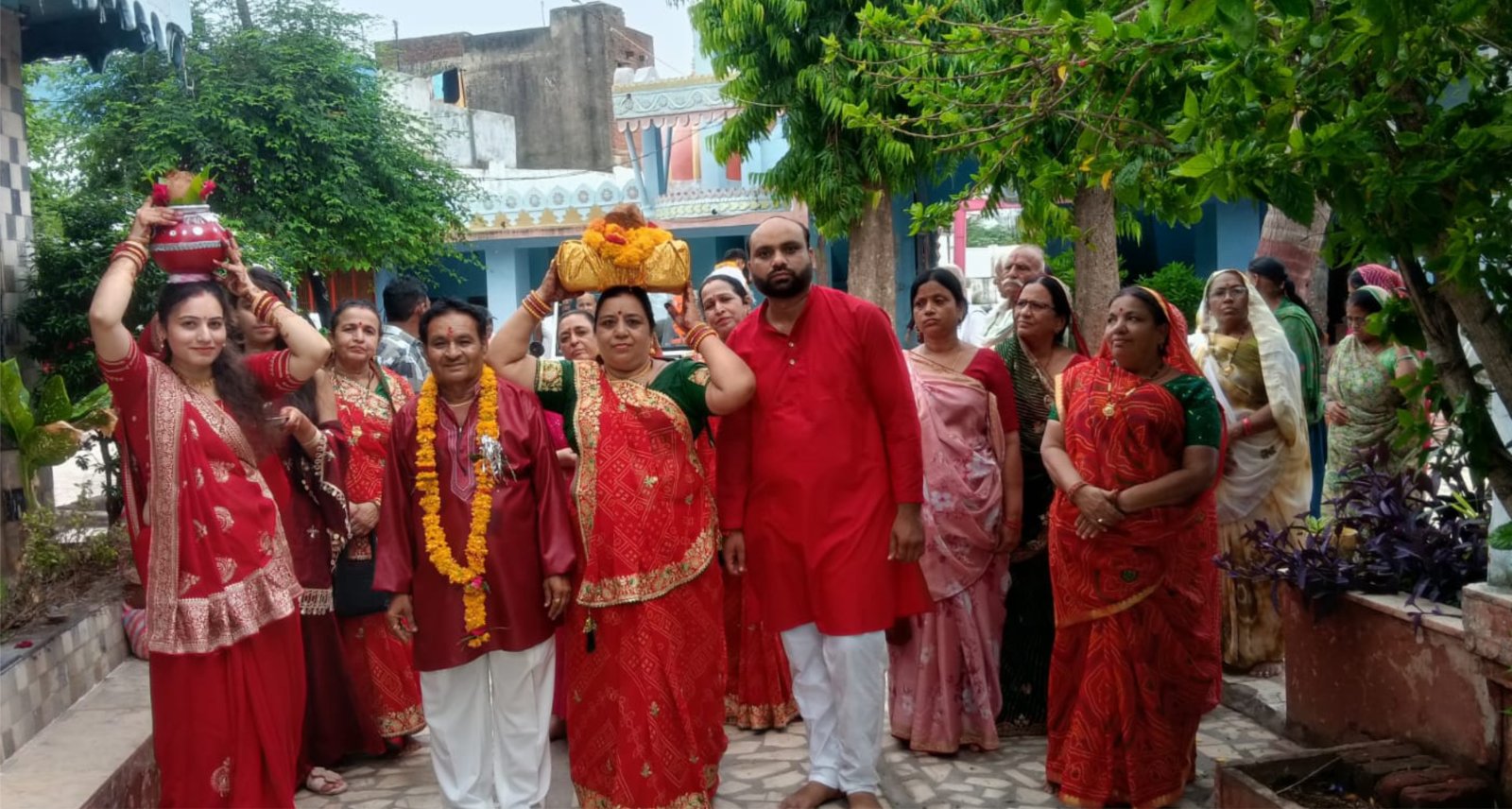 तपोभूमि लालीवाव मठ में श्रीमद्भागवत कथा प्रारंभ