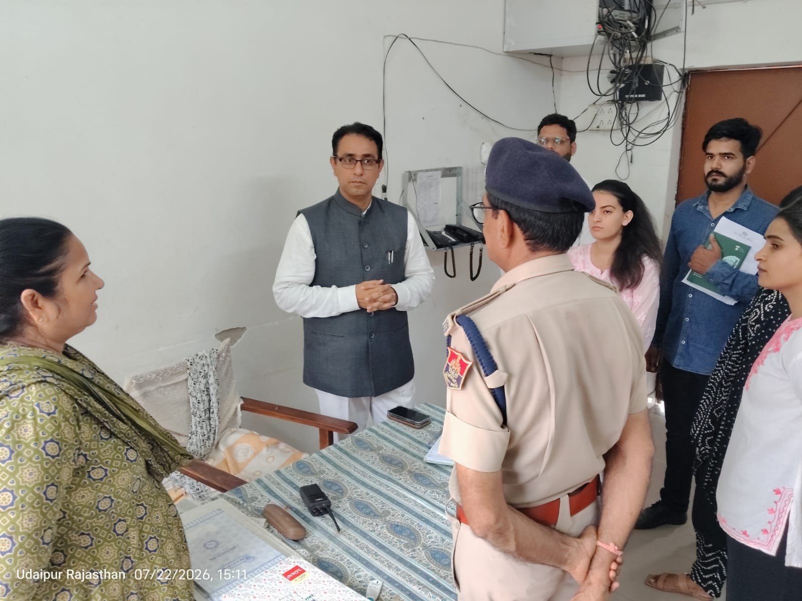 एडीजे राहुल चैधरी ने किया केन्द्रीय कारागृह एवं महिला जेल का निरीक्षण