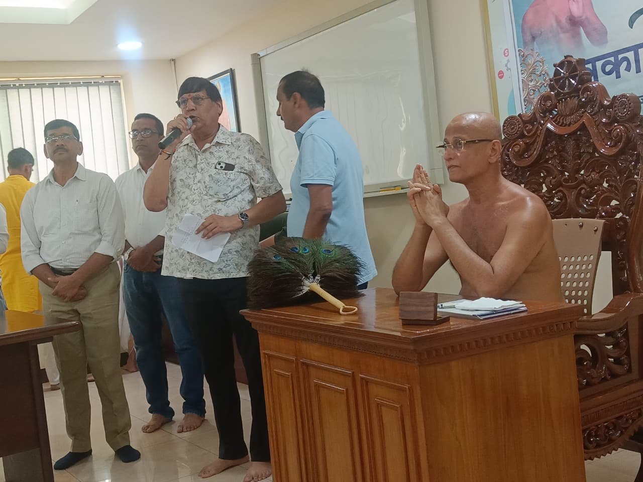 लोंगों के दिलों के ताने-बाने को मिलाने का प्रयास होगा भीलवाड़ा चातुर्मास- पुलकसागरजी महाराज
