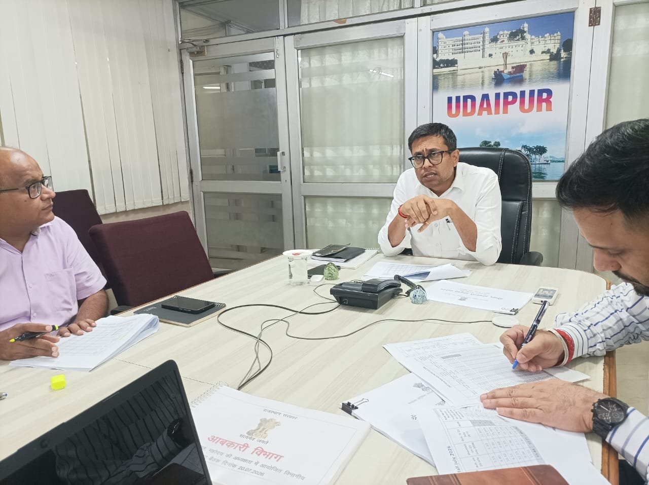 आबकारी आयुक्त नमित मेहता कोटा एवं भरतपुर जोन की वीसी बैठक में करेंगे समीक्षा