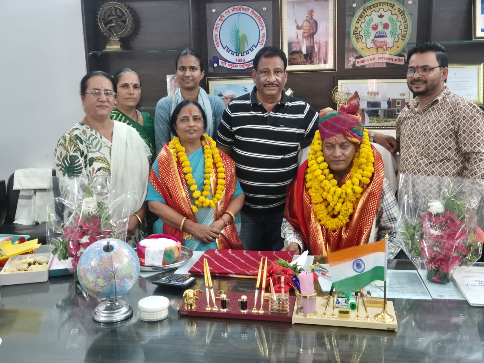 कृषि महाविद्यालय भीलवाड़ा में डॉ. यादव ने संभाला अधिष्ठाता का कार्यभार