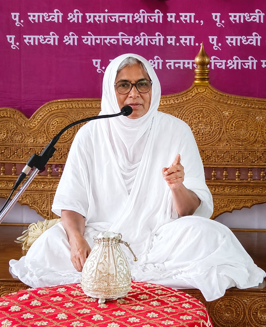 चातुर्मास आत्मपरिवर्तन का स्वर्णिम अवसर, इन चार महीनों में बदल जाए जीवनः साध्वी विद्युतप्रभा श्रीजी