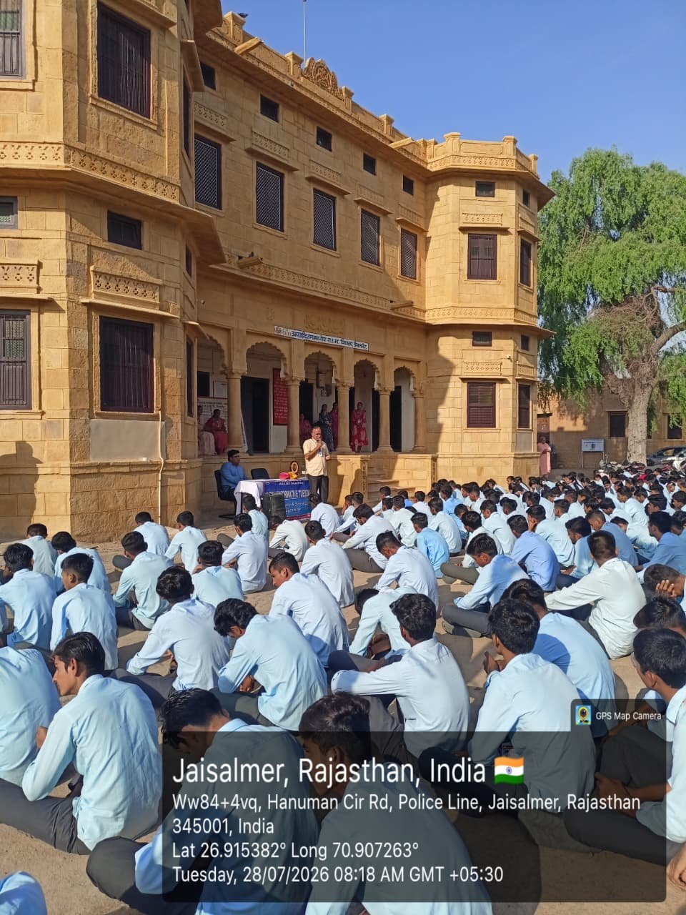 नशे का ना कहो, अपने सपनों को हां कहो, नशा कोई स्टाईल नहीं, अपने मन, शरीर और भविष्य की रक्षा करो’’थीम पर विद्यार्थियों को नशे के दुष्परिणाम एवं बचाव के बारे में दिया गया संदेश