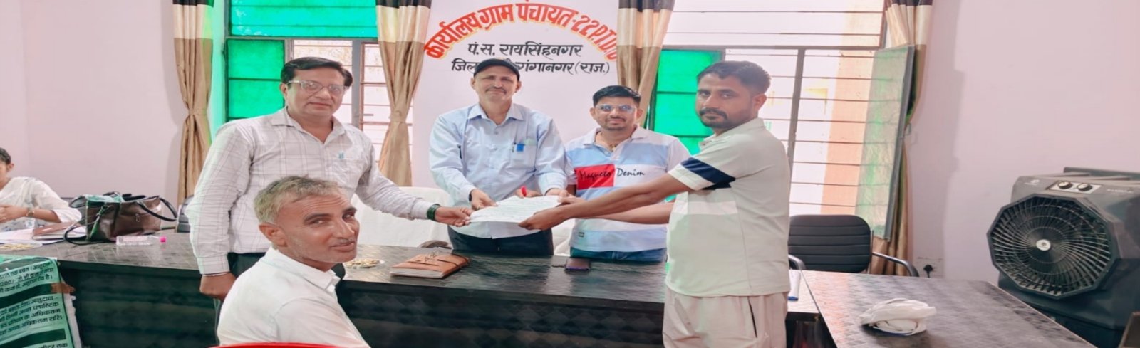 रायसिंहनगर के ग्रामीण सेवा शिविर में लाभान्वित हुए आमजन