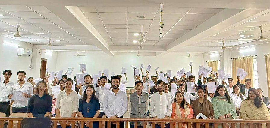 SATVA Wellbeing ने नवप्रवेशी विधि विद्यार्थियों को दिया मानसिक सशक्तिकरण का संदेश