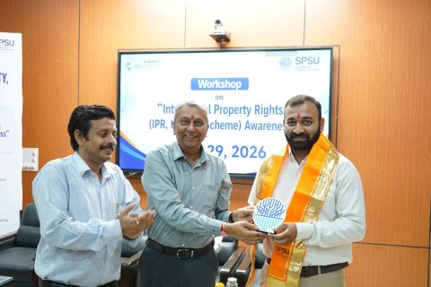 एसपीएसयू में बौद्धिक संपदा अधिकार एवं कपिला योजना जागरूकता कार्यशाला आयोजित