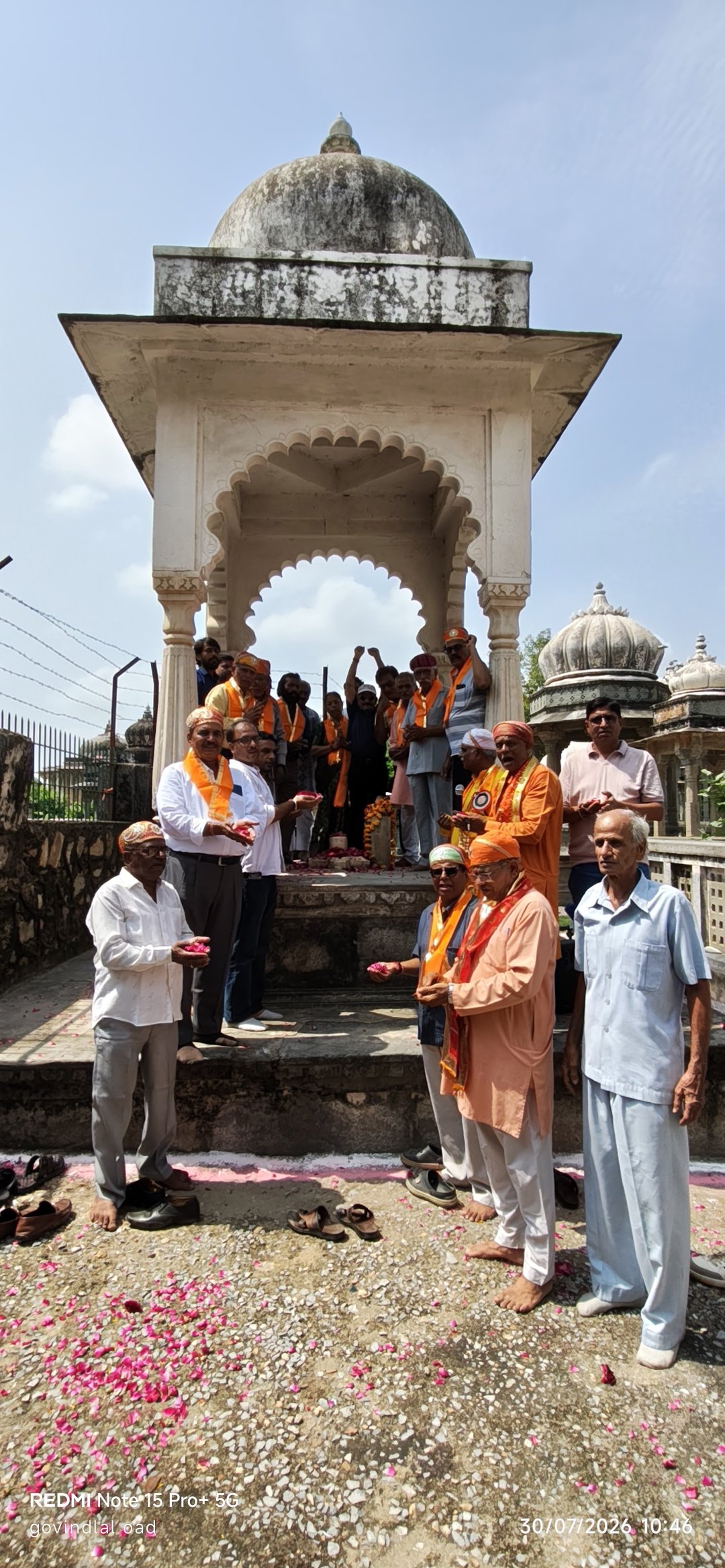 ठाकुर अमर चंद बड़वा की 305 वीं जन्म जयंती समारोह के उपलक्ष में वाहन रैली तथा पुष्पांजलि सभा