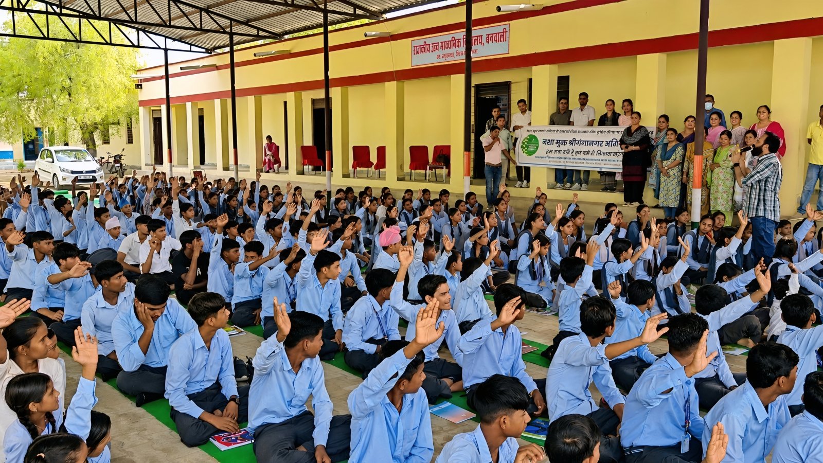बनवाली सीनियर सेकेंडरी स्कूल में जागरूकता कार्यक्रम आयोजित
