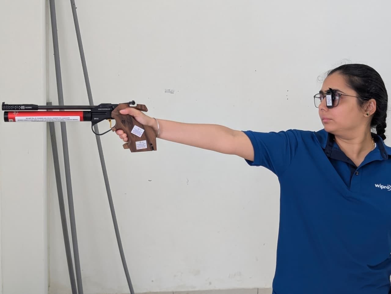 Udaipur’s Genevieve Lobo Excels in National Pistol Shooting Event