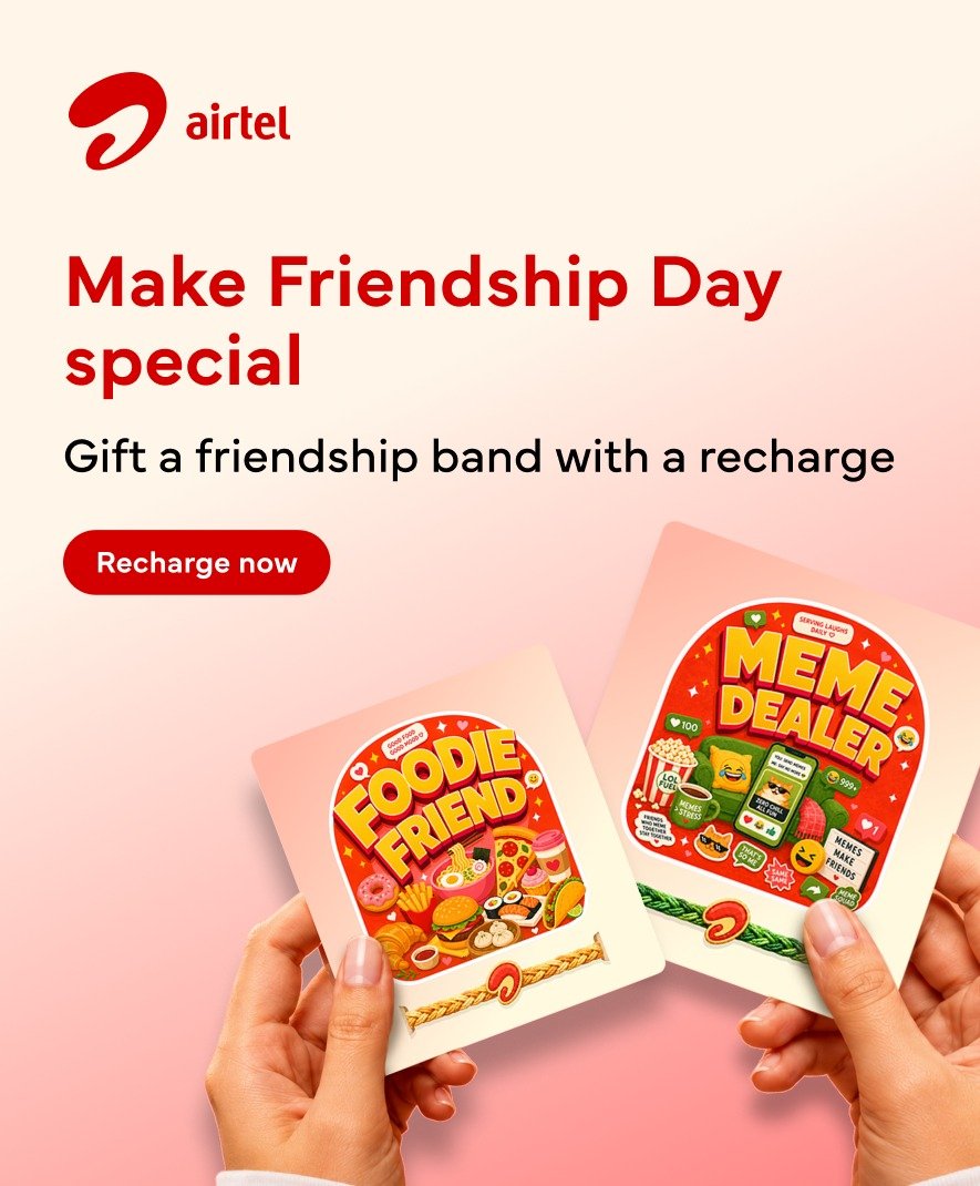 This Friendship Day, Airtel Brings Back a Timeless Tradition - With a Modern Twist