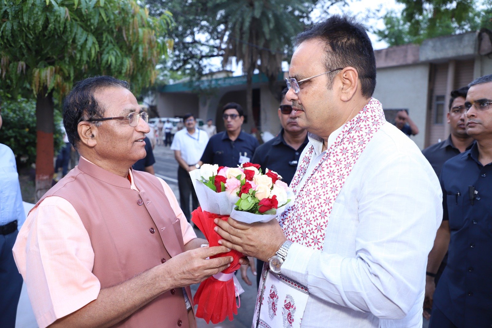 मुख्यमंत्री श्री भजनलाल शर्मा का एमपीयूएटी में स्वागत, कुलगुरु ने विश्वविद्यालय की उपलब्धियां बताईं