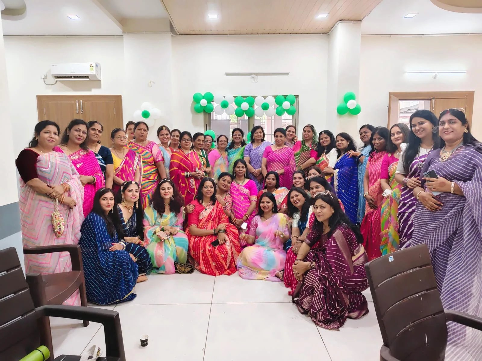 महावीरम अपार्टमेंट में धूमधाम से मनाया गया सावन उत्सव