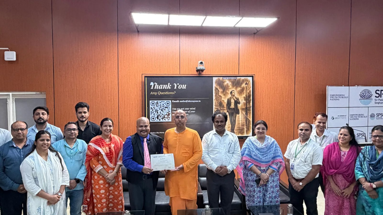 एसपीएसयू में भारतीय ज्ञान प्रणाली पर विशेषज्ञ व्याख्यान, विद्यार्थियों को मिला उद्देश्यपूर्ण जीवन का संदेश
