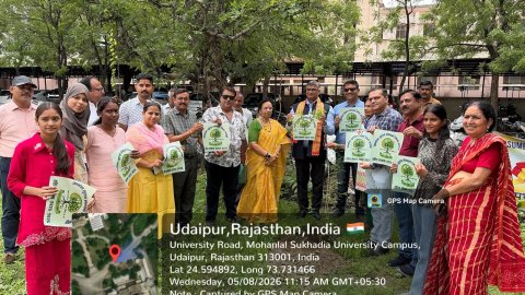 Green Revolution, Environmental Conservation Need of the Hour: Sukhadia VC