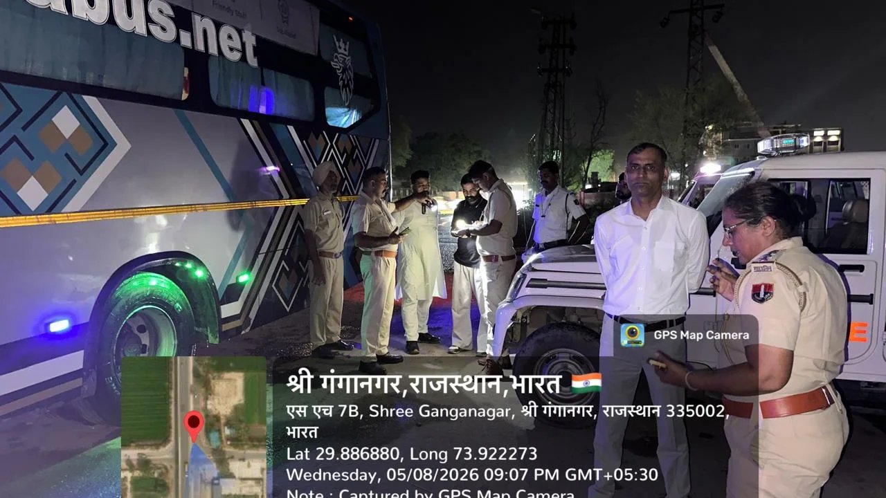 सुरक्षा मानकों में लापरवाही पर एडीजे की निगरानी में स्लीपर बसों पर कार्यवाही