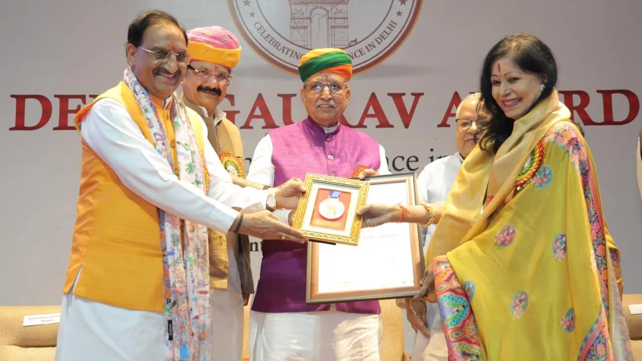 31 Distinguished Personalities from Delhi Honored with 'Delhi Gaurav Samman
