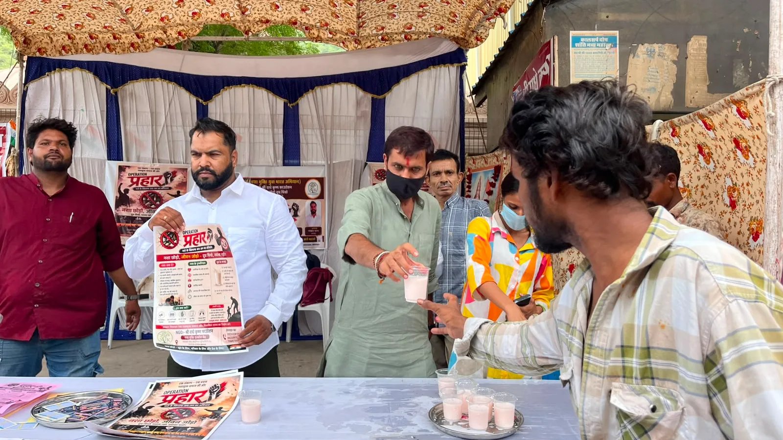 ‘Quit Drugs, Drink Milk’ campaign launched under Operation Prahar in Udaipur