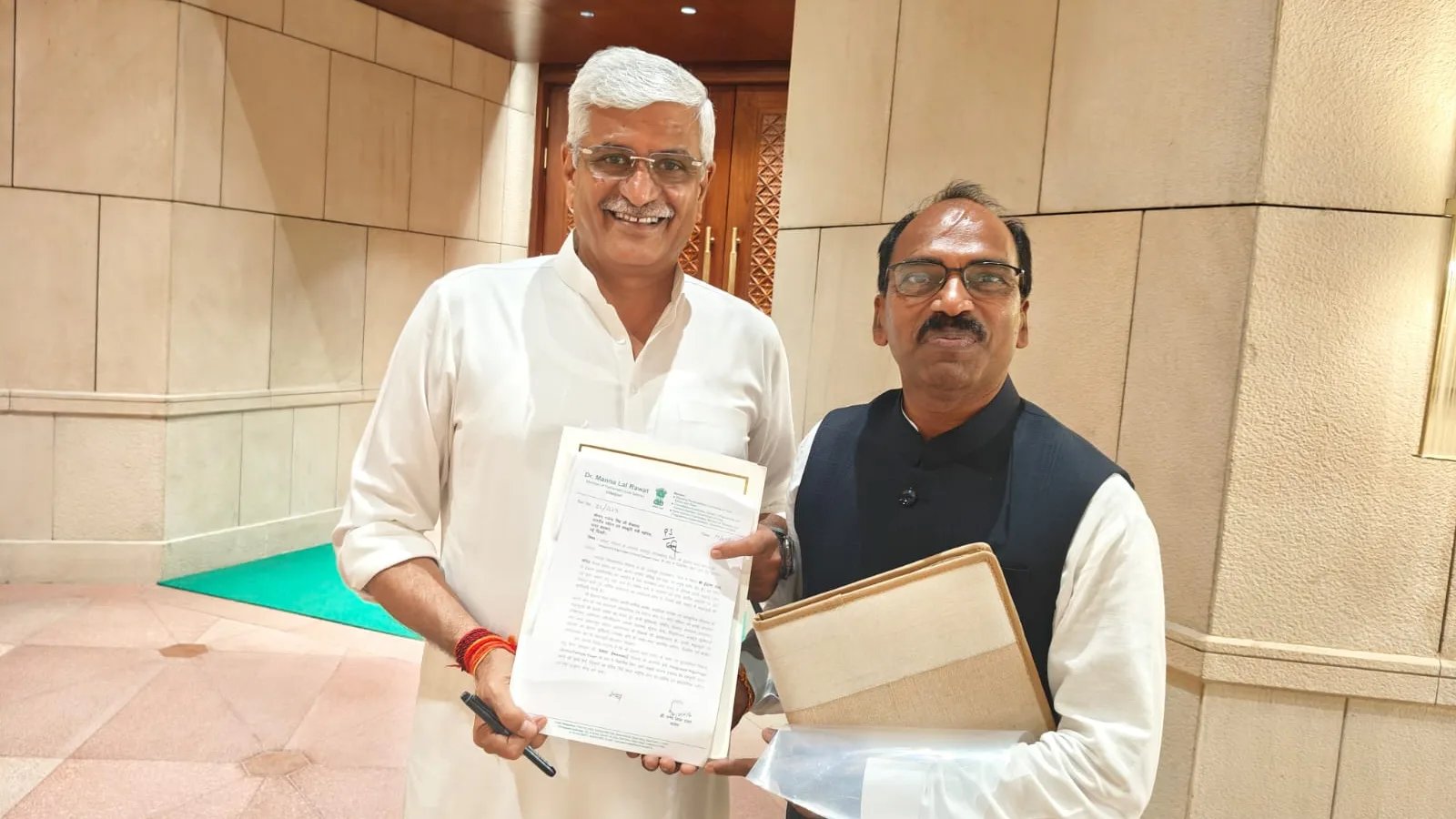 ####MP Rawat urges inclusion of Rishabhdev, Idana Mata temples in PRASAD scheme