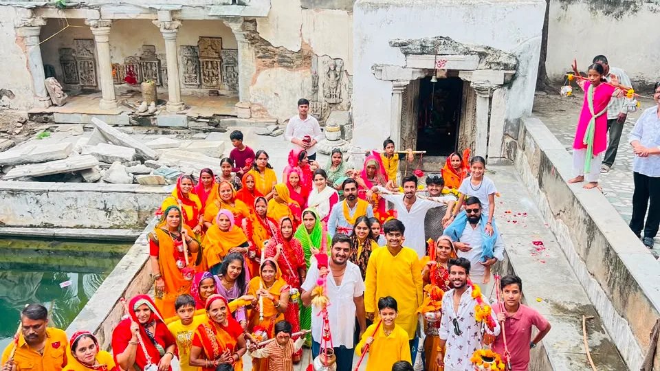 बहादुरेश्वर व पीपलेश्वर महादेव के भक्तों ने निकाली दूसरी कांवड़ यात्रा