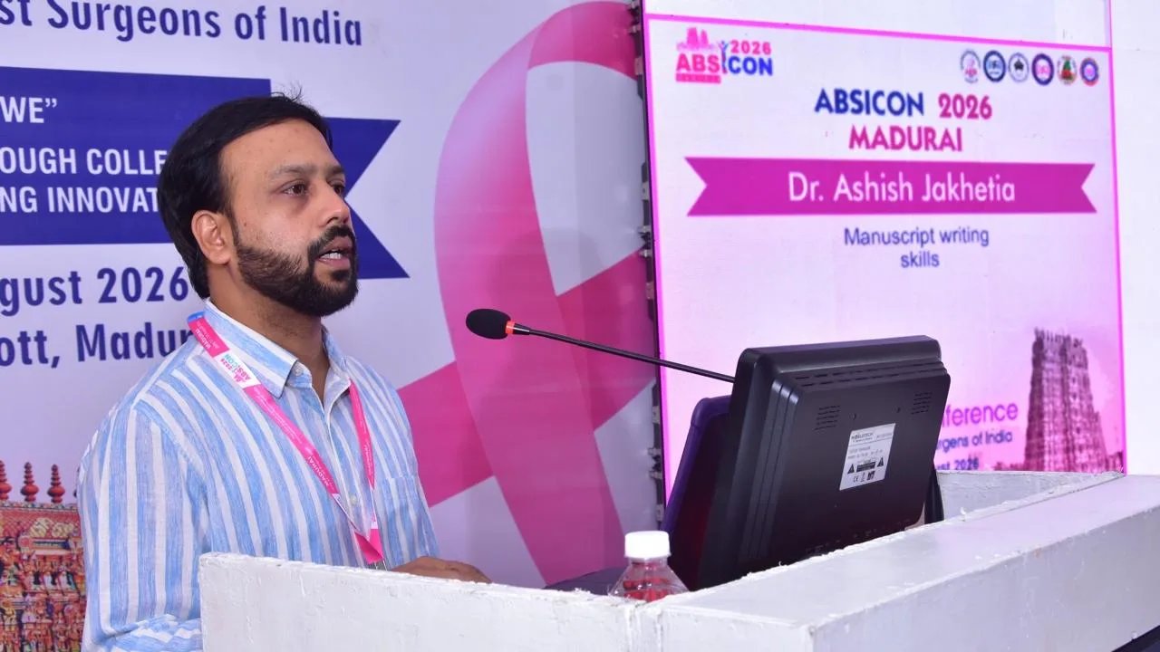 Dr Ashish Jakhetia Elected Director Education (West Zone) of Association of Breast Surgeons of India