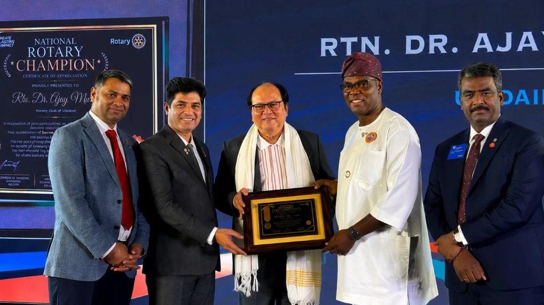डॉ. अजय मुर्डिया को 26 वर्षों के निष्काम सेवा-समर्पण हेतु राष्ट्रीय स्तर पर सम्मान