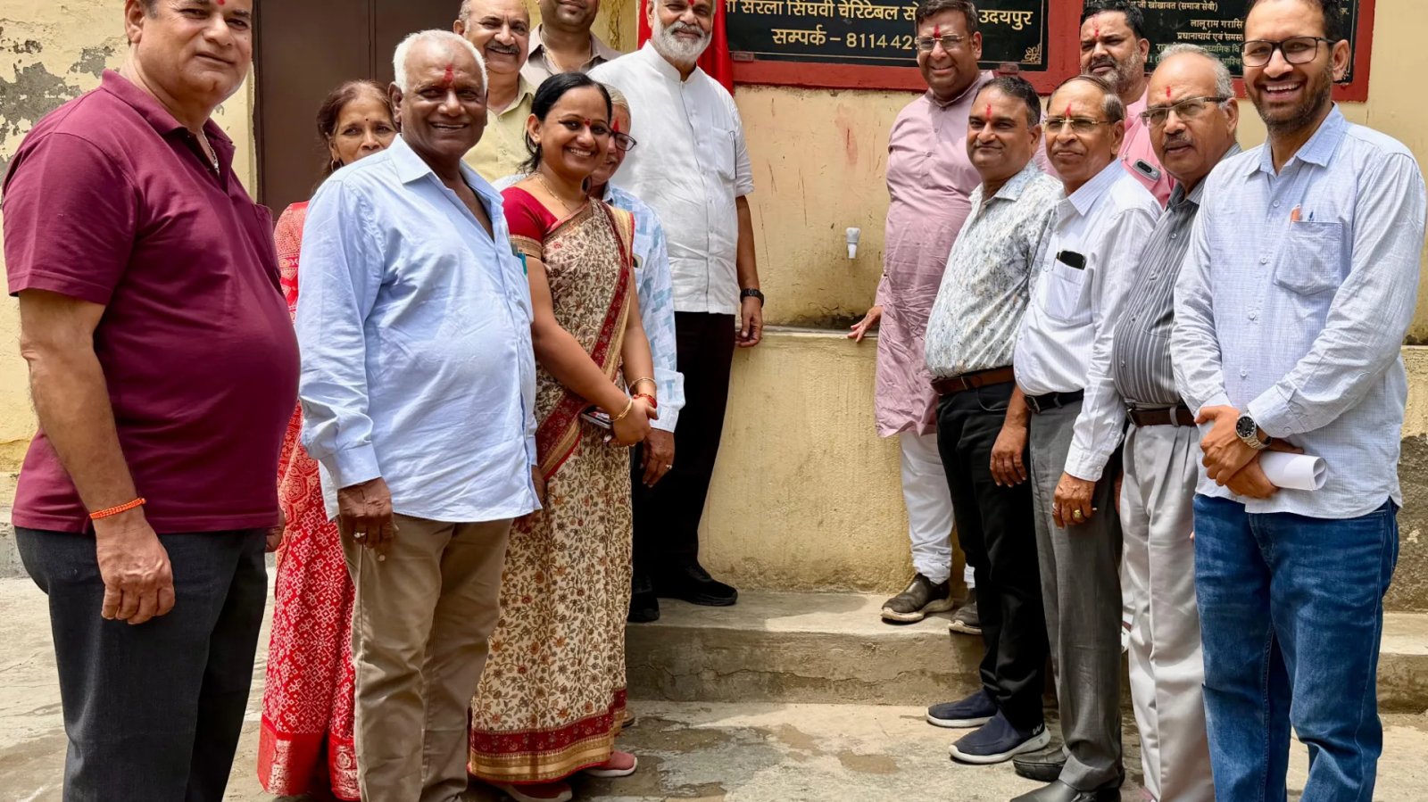 डबोक स्कूल को मिला स्वच्छ जल का उपहार, आरओ प्लांट शुरू, तीन साल तक मुफ्त सर्विस