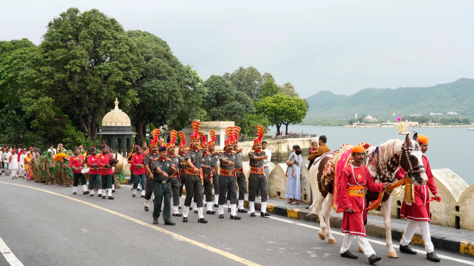 Hariyali Amavasya Celebrated with Traditional Greenery Worship at City Palace