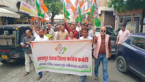 Haldwani Incident: Washing and Performing Havan at Kharge’s Rally Venue Sparks Fierce Protests by Dehat Congress; Strict Action Demanded