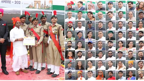 Tricolor Pride Over Mewar: Udaipur Celebrates 80th Independence Day with Grandeur