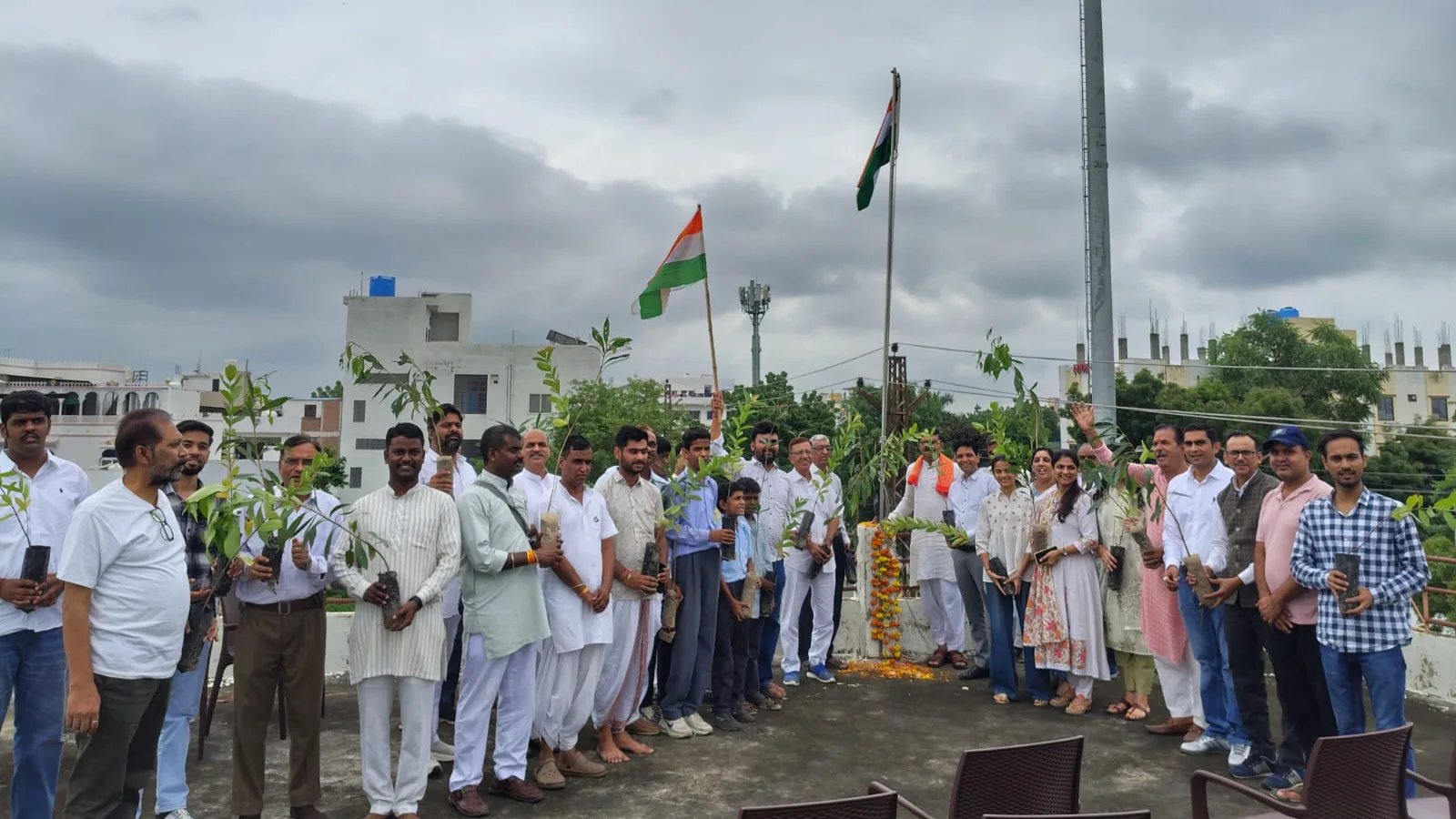विश्व संवाद केंद्र समिति में 80वां स्वतंत्रता दिवस समारोह आयोजित