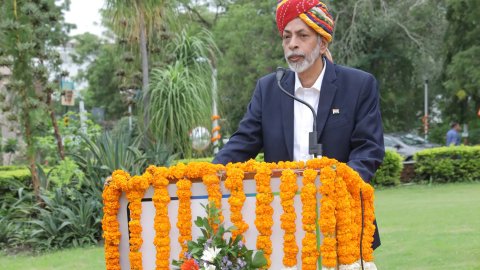 हिन्दुस्तान जिं़क के प्रधान कार्यालय सहित सभी इकाईयों हर्षोल्लास से मनाया गया स्वतंत्रता समारोह
