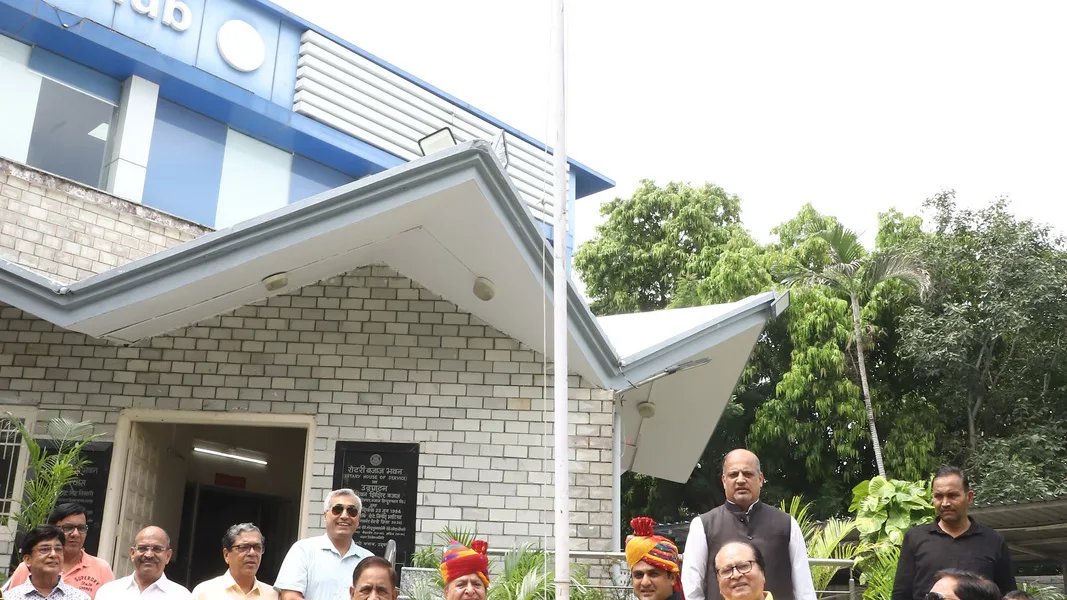 रोटरी क्लब उदयपुर ने मनाया 80वां स्वतंत्रता दिवस, पूर्व सैनिकों का किया सम्मान
