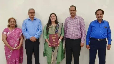 मन्दिर की अर्थव्यवस्था पर विश्व की प्रथम पीएचडी डिम्पी को