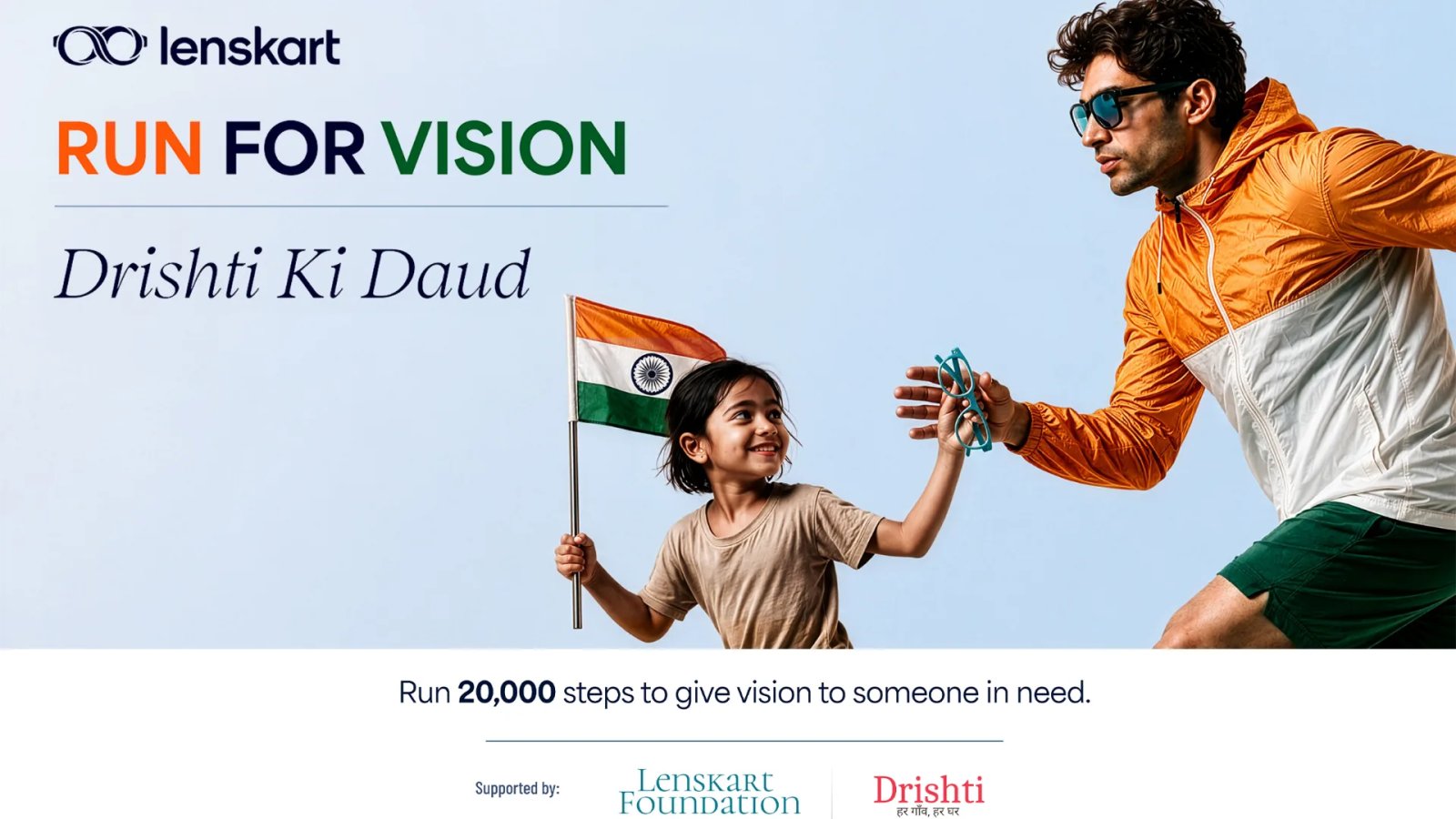 Lenskart Launches ‘Drishti Ki Daud’, Turning Everyday Steps into a Nationwide Movement for Better Vision